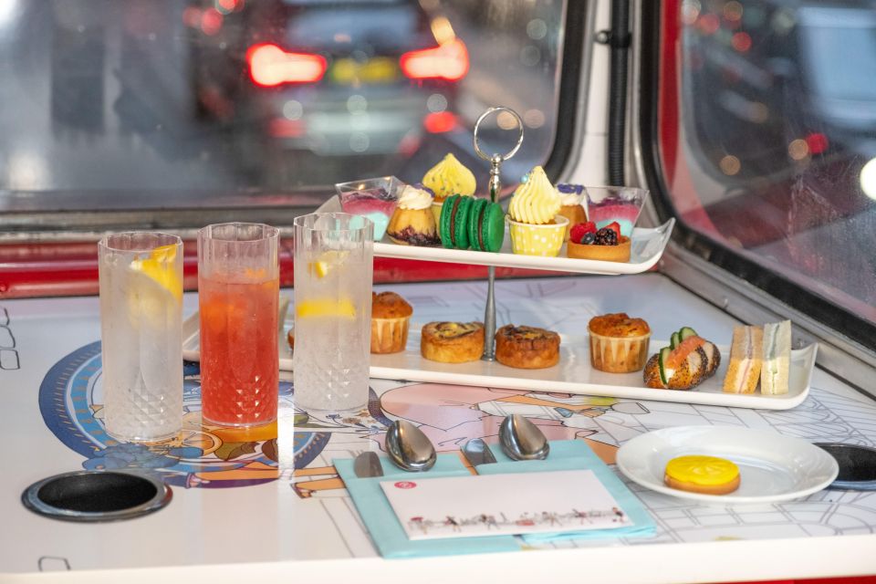 London: Gin and Afternoon Tea Bus Tour With Audio Guide - Important Information