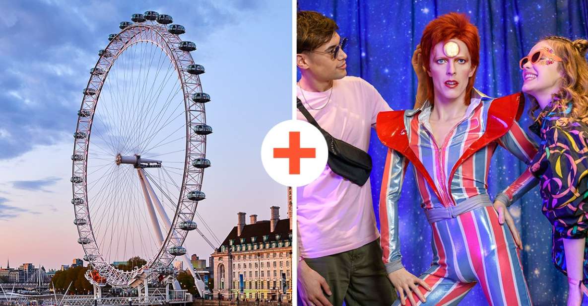 London: London Eye and Madame Tussauds Combo Ticket - Highlights of Madame Tussauds