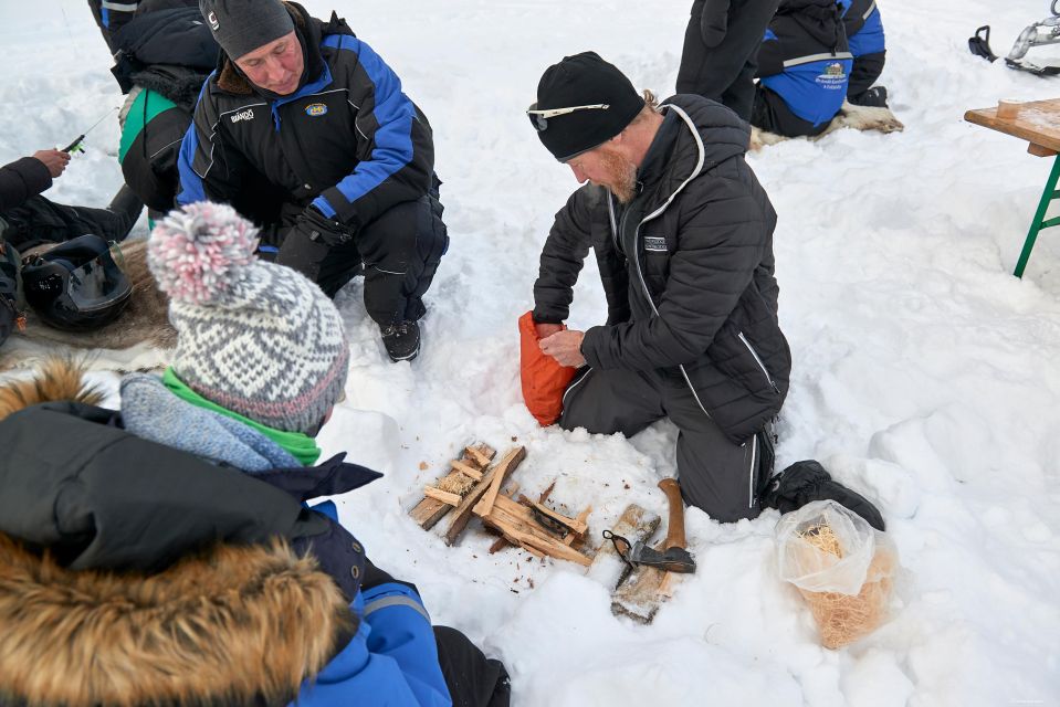 Luleå: Nordic Winter Skills - 3 Hours Including Lunch - Traditional Outdoor Lunch