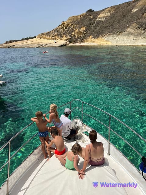 Malta: Blue Lagoon, Comino, and Gozo Private Boat Charter - Activities Onboard