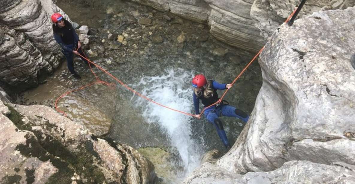 Megalo Papingo: Canyoning With Rappel Section B - Location and Meeting Point