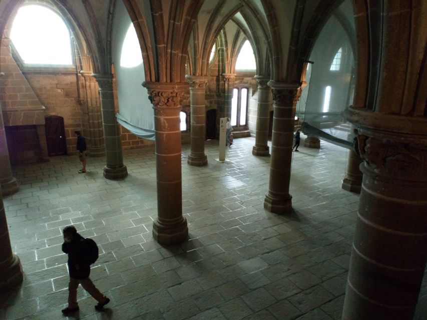 Mont-Saint-Michel: Abbey Audio-Guided Tour - Ancient Stone Walls