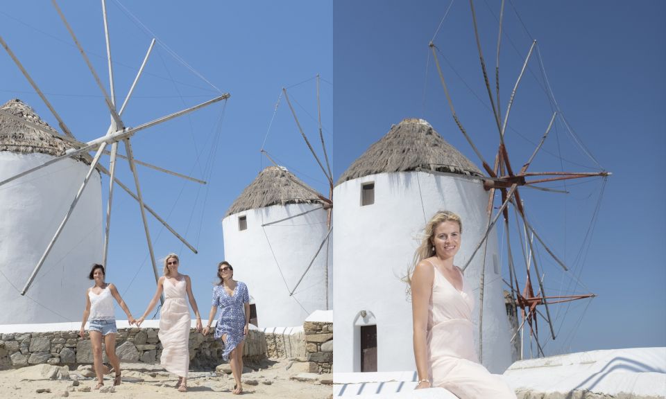 Mykonos: Guided City Walking Tour With Photoshoot - Accessibility and Group Options