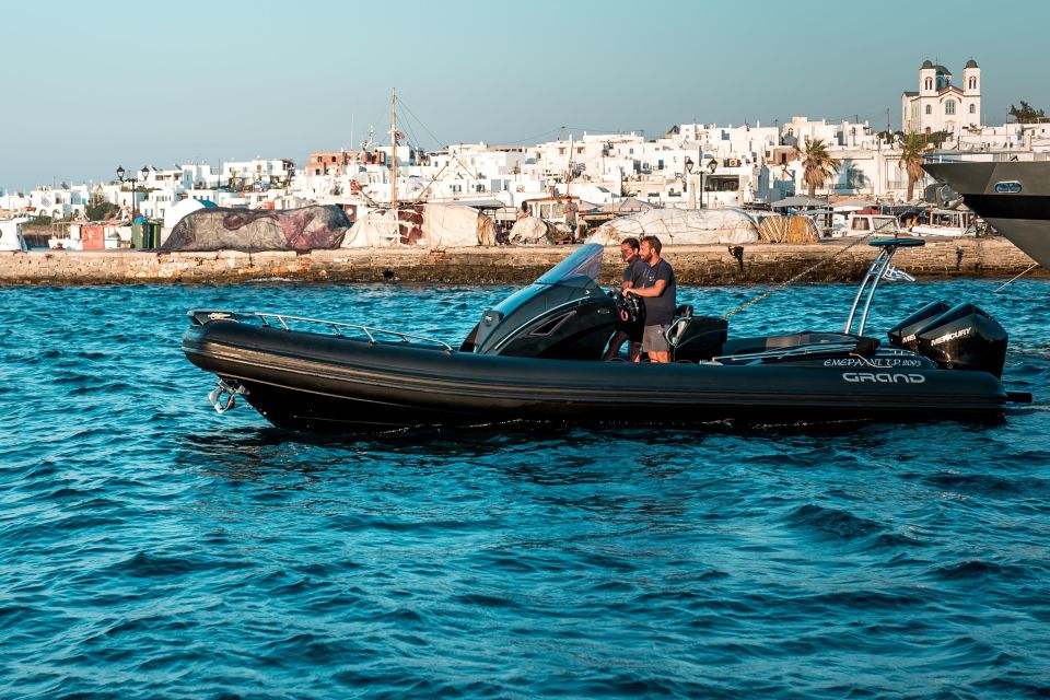 Naousa: Private Boat Cruise to Antiparos Island - Island Exploration