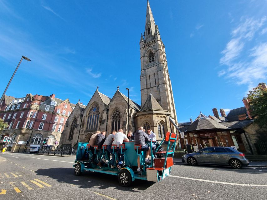 Newcastle: Private Unlimited Drinks Beer Bike Tour - Comfort-Focused Beer Bike Design