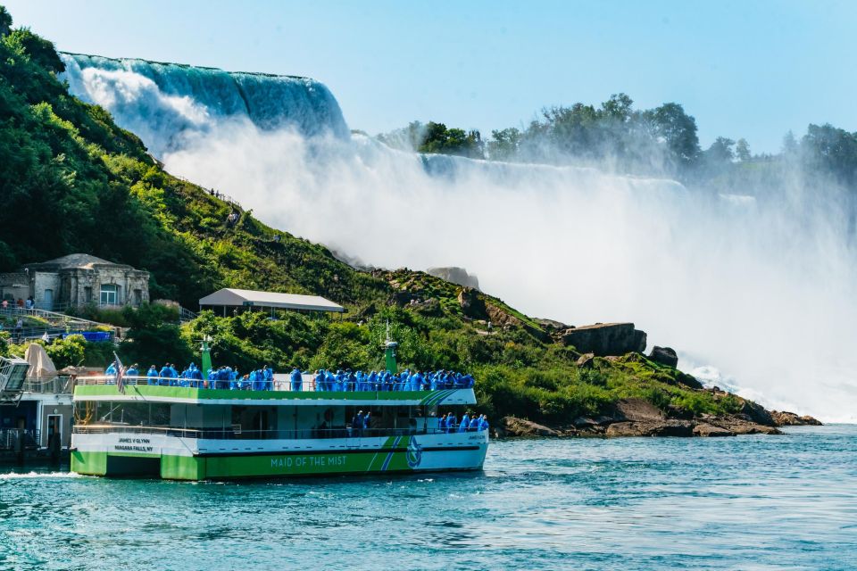 Niagara Falls USA: Cave of the Winds & Maid of the Mist Ride - Observe the Powerful Horseshoe Falls