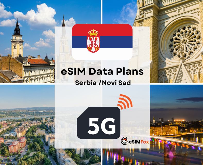 Novi Sad: Esim Internet Data Plan Serbia High-Speed 5G - High-Speed 5G Connectivity