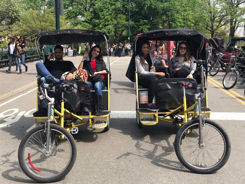 NYC: Central Park Guided Pedicab Tour - Duration and Price