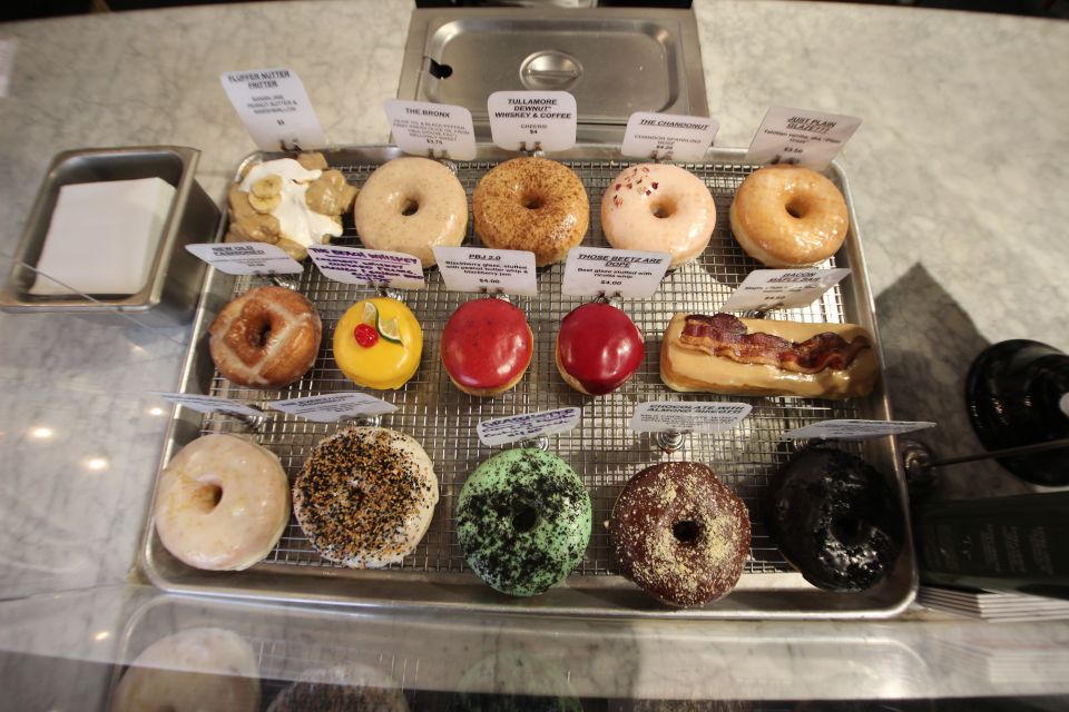 Nyc: Guided Delicious Donut Tour With Tastings - Tour Inclusions