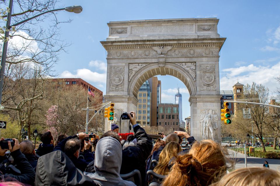 Nyc: Guided Hop on Hop off Bus With Two Attractions - Bus Tour Route