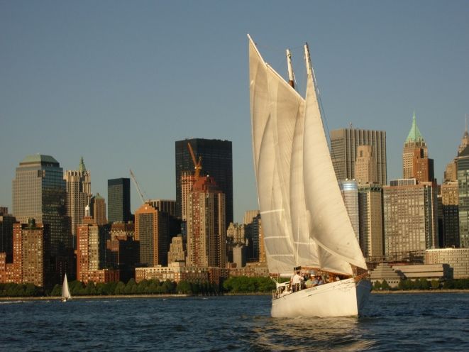 NYC: Sunset Sail Aboard Schooner Adirondack - Complimentary Alcoholic Drink Included