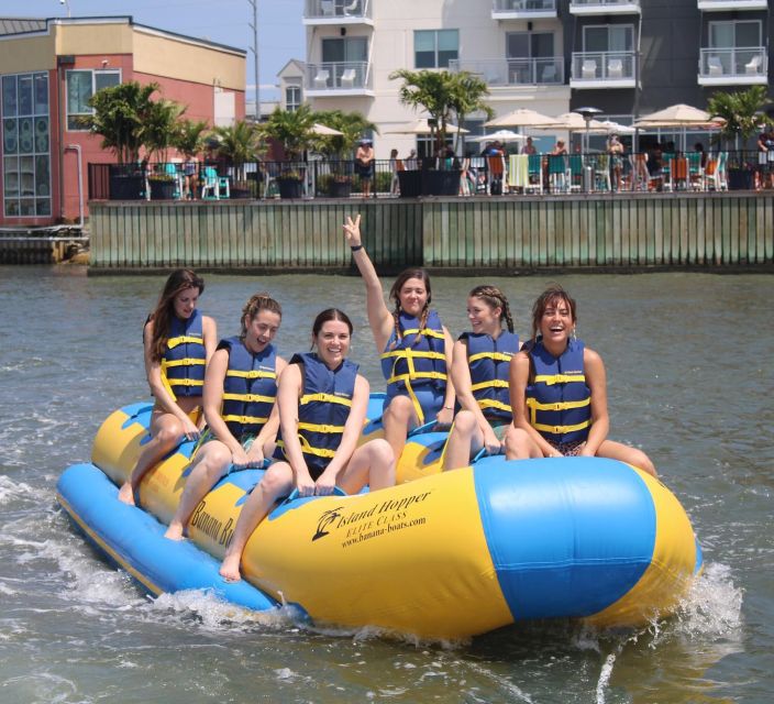 Ocean City: Banana Boat Ride - Skilled Driver and Exhilarating Maneuvers