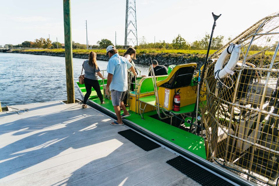 Orlando: Florida Everglades Wildlife Airboat Tour - Included Amenities