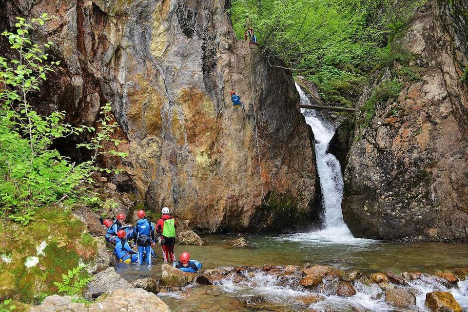 Ötztal: Beginners Canyoning Experience - Expert and Beginner Routes