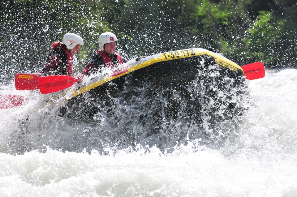 Ötztal: Rafting at Imster Canyon for Beginners - Included Features