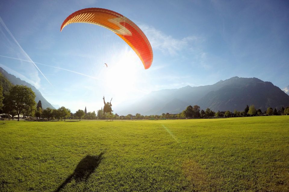 Paragliding Tandem Flight in Interlaken - Included Transfers and Equipment