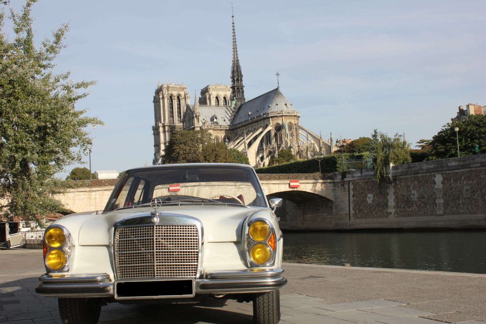 Paris: 2.5-Hour Guided Vintage Car Tour and Wine Tasting - Winery Visit and Wine Tasting