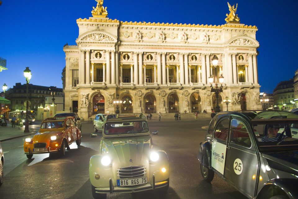 Paris: Private Guided City Tour at Night in Citroën 2CV - Personalize the Itinerary