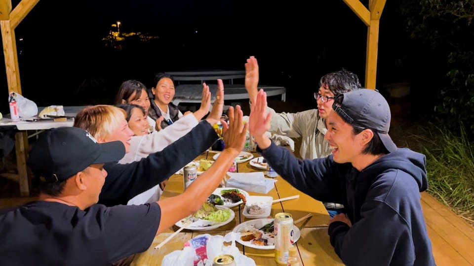 Photogenic Barbeque in Naha - Okinawas History and Culture