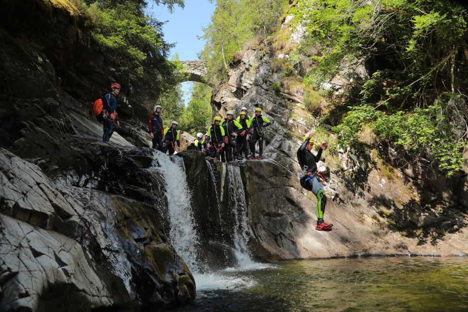 Pitlochry: Advanced Canyoning in the Upper Falls of Bruar - Meeting Point and Directions