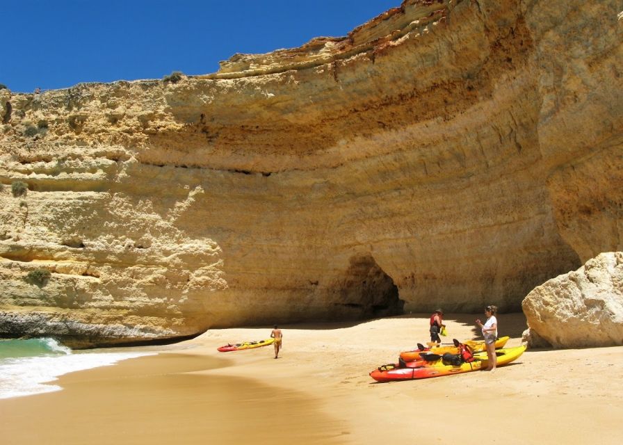 Portimão: Private Benagil Caves Catamaran and Kayak Tour - Panoramic Views of Coastline