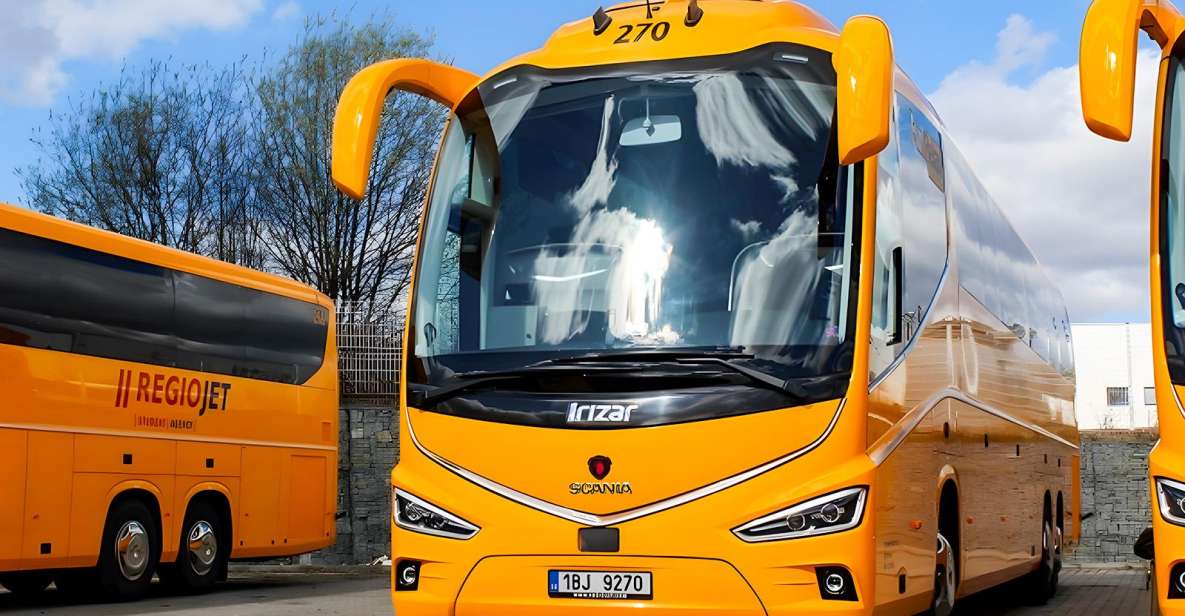 Prague: Bus Transfer Between Prague Airport and the City - Onboard Amenities