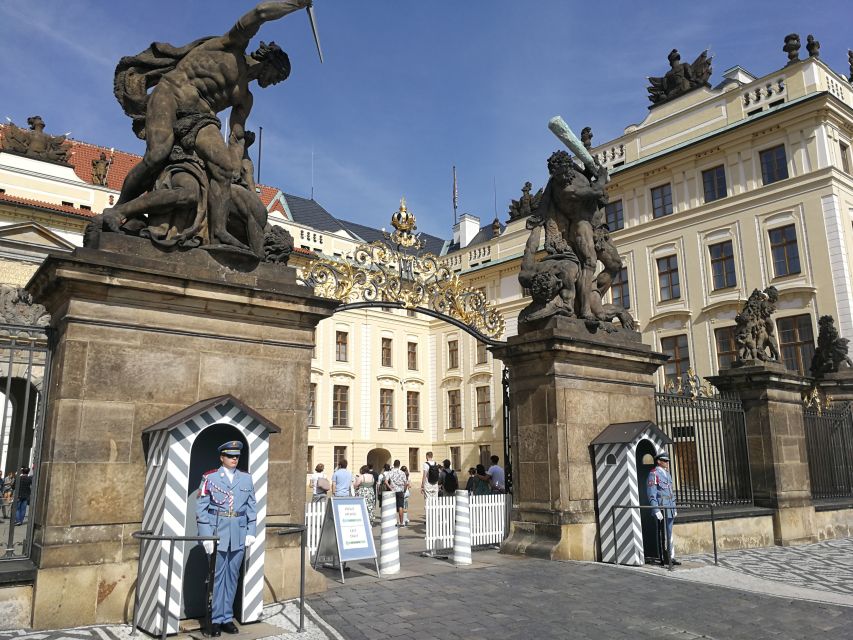 Prague City Walking Tour With Czech Cuisine Lunch - Meeting Point and Accessibility