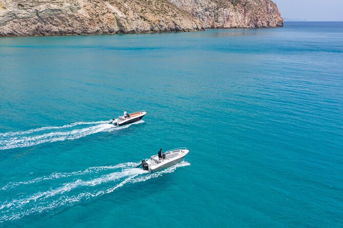 Private ELDORIS Boat Rental in Milos Agia Kiriaki, GREECE - Pricing and Guarantee