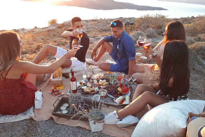 Private Santorini Sunset Picnic Experience - Private Tour and Group Participation