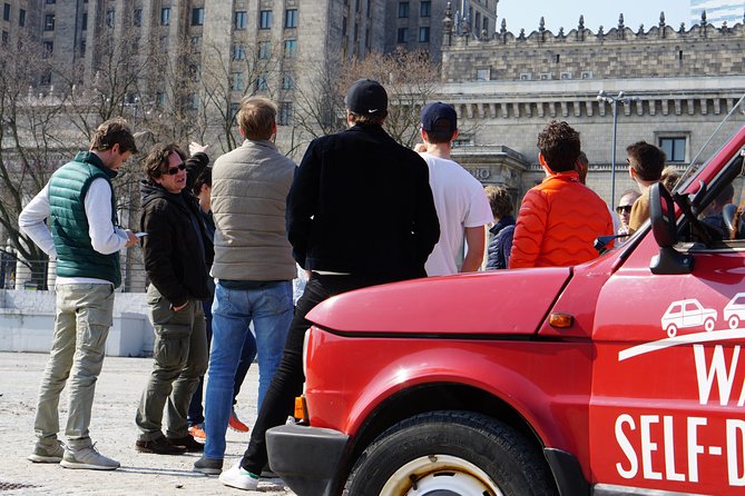 Retro Fiat Self-Drive Tour in Warsaw - Souvenir Photos and Memories