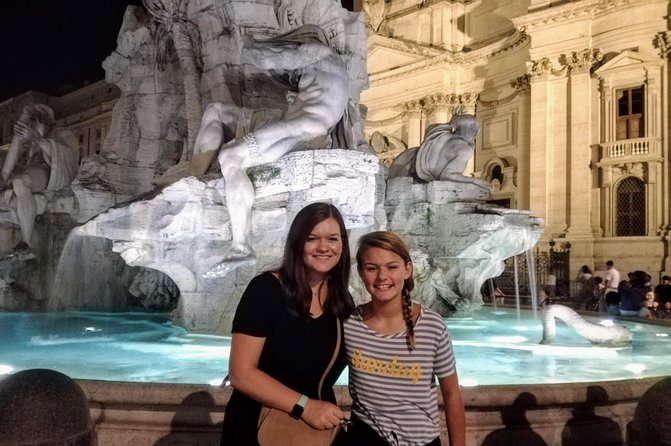 Rome by Night Walking Tour Including Piazza Navona Pantheon and Trevi Fountain - Cancellation Policy