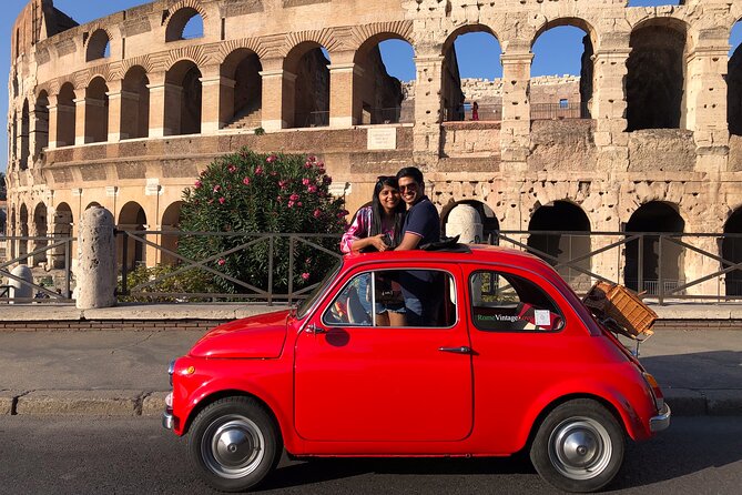 Rome Fiat 500 Vintage Tour Photography - Cancellation Policy