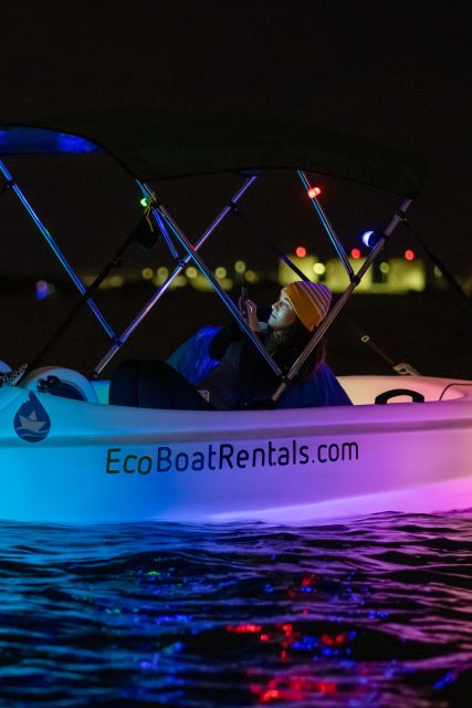 San Diego: Night Date Glow Pedal Boat With Downtown Views - Meeting Information