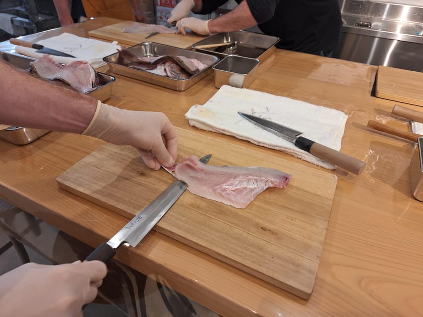 Sashimi Course With a Chef - Inclusions