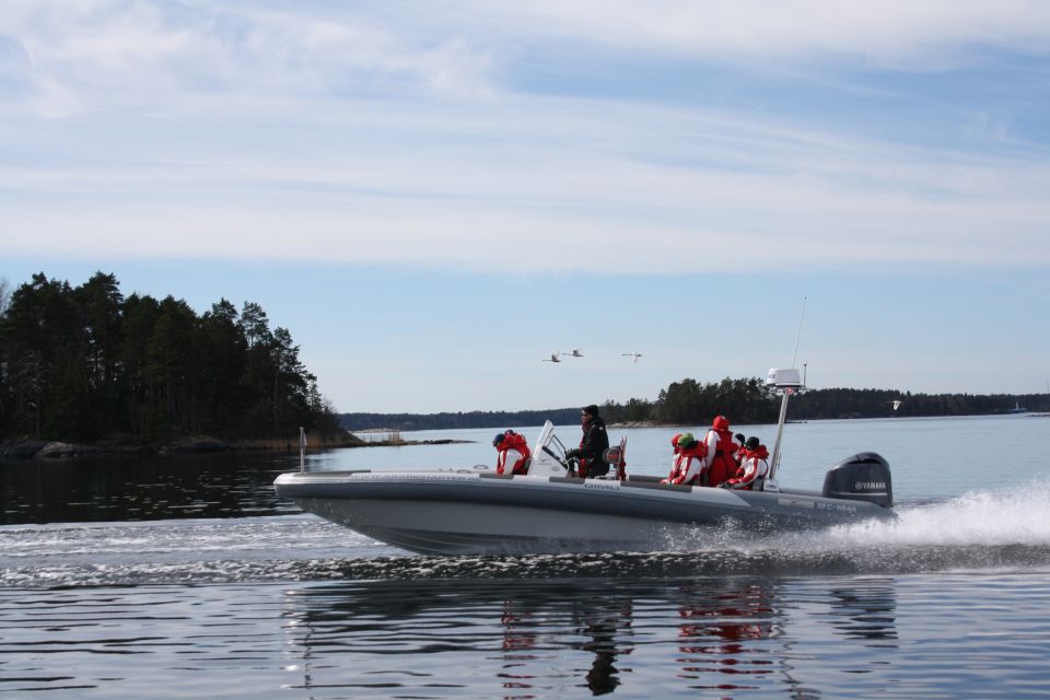 Stockholm Archipelago 1-Hour Tour by RIB Speed Boat - Inclusions and Exclusions