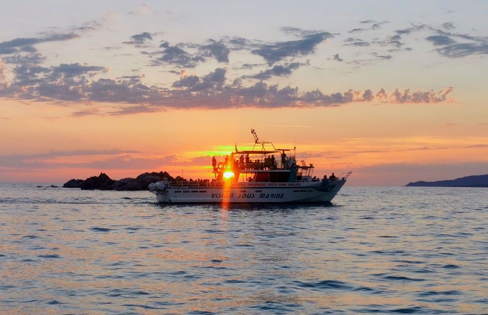 Sunset Boat Trip Visit, Natural Reserve Coast - Swimming in Clear Waters