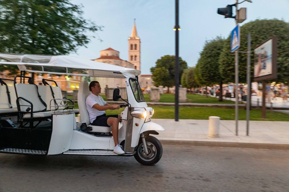 Sunset Zadar Eco Tuk Tuk Tour - Scenic Ride