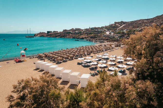 Super Paradise Beach Mykonos Seaside Sunbed (3rd & 4th Row) - Pricing and Cost Considerations