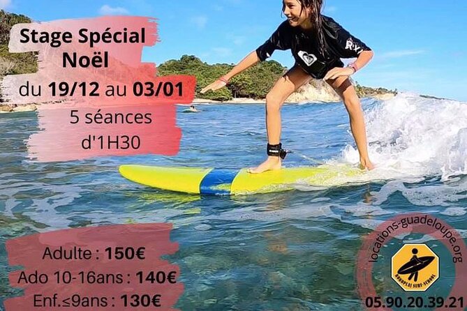 Surf Camp Guadeloupe Surf Lessons Sainte Anne Guadeloupe With Kokoplaj - Booking and Availability