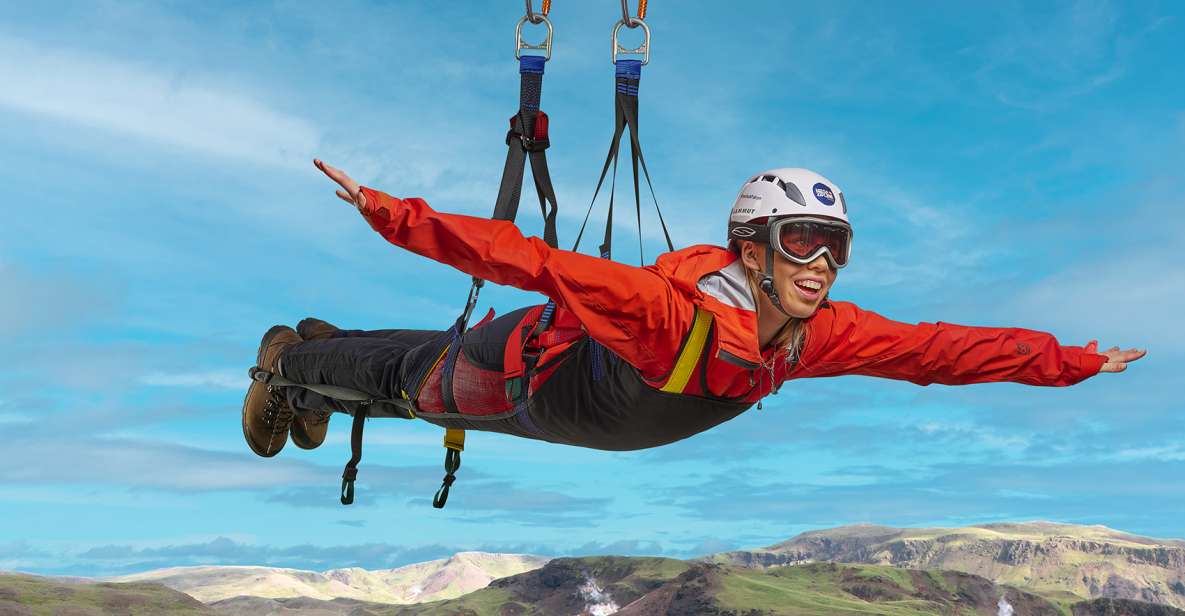 The Falcon : Superman Ride With Mega Zipline Iceland - Experience Details