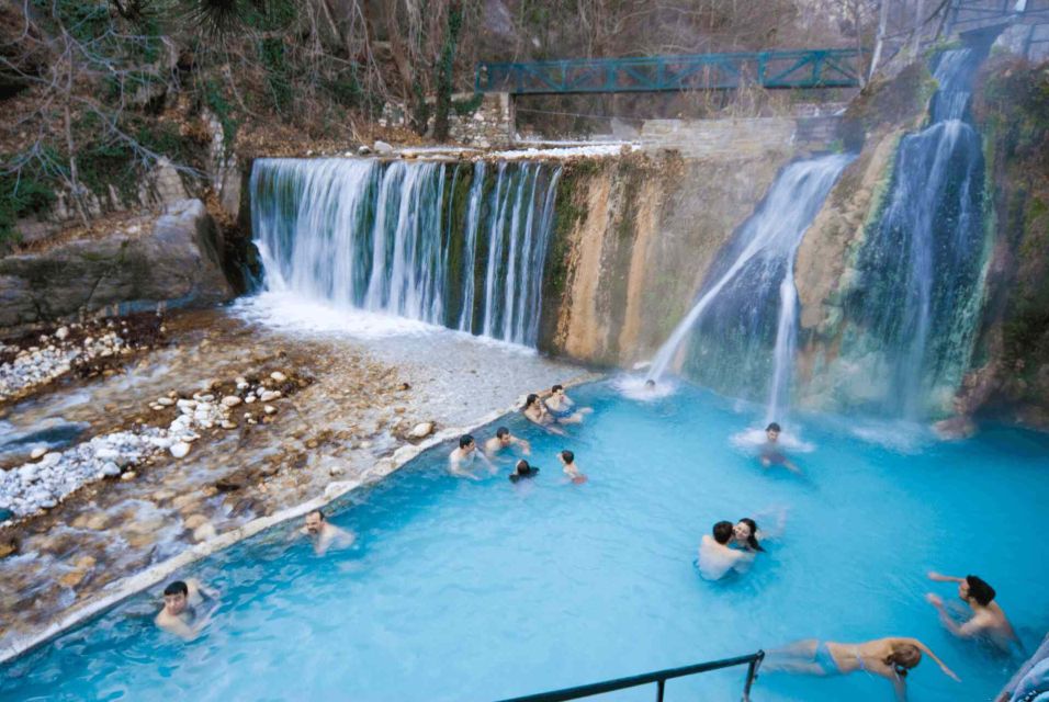 Thessaloniki: Visit Pozar Thermal Baths & Edessa Waterfalls - Highlights