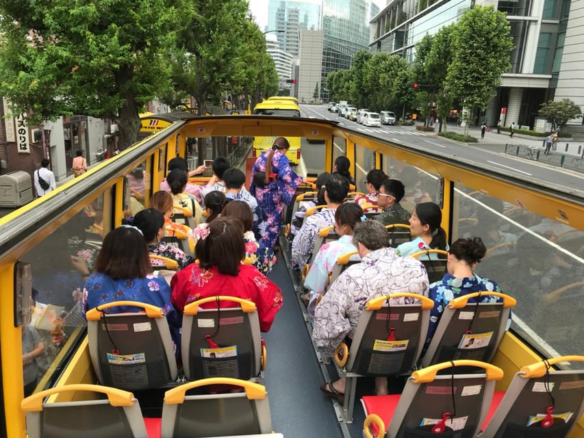 Tokyo: 60MIN Panoramic Open Top Bus Tour With Audio Guide - Important Information