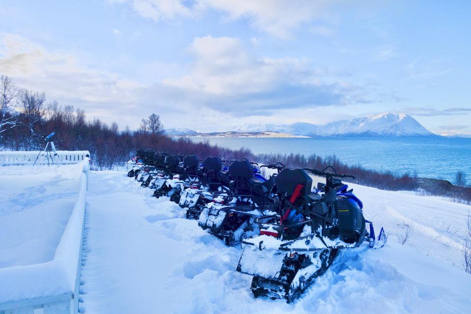 Tromsø: Snowmobile Safari With Aurora Crystal Lavvo Stay - Thermal Suits and Safety Gear