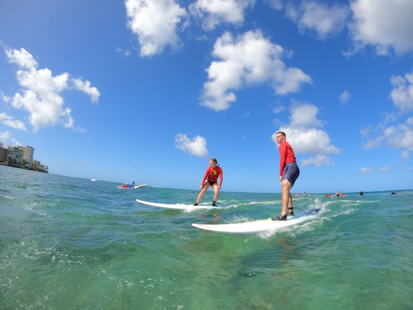 Two Students to One Instructor Surfing Lesson in Waikiki - Complimentary Hotel Pickup