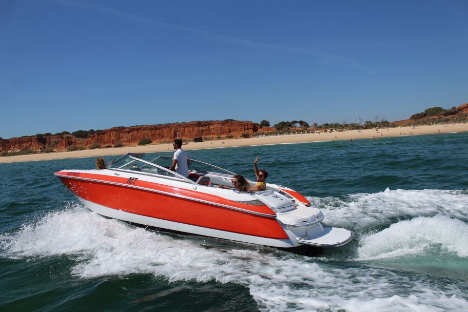 Vilamoura: Private Speed Boat Hire - Exploring Secluded Beaches