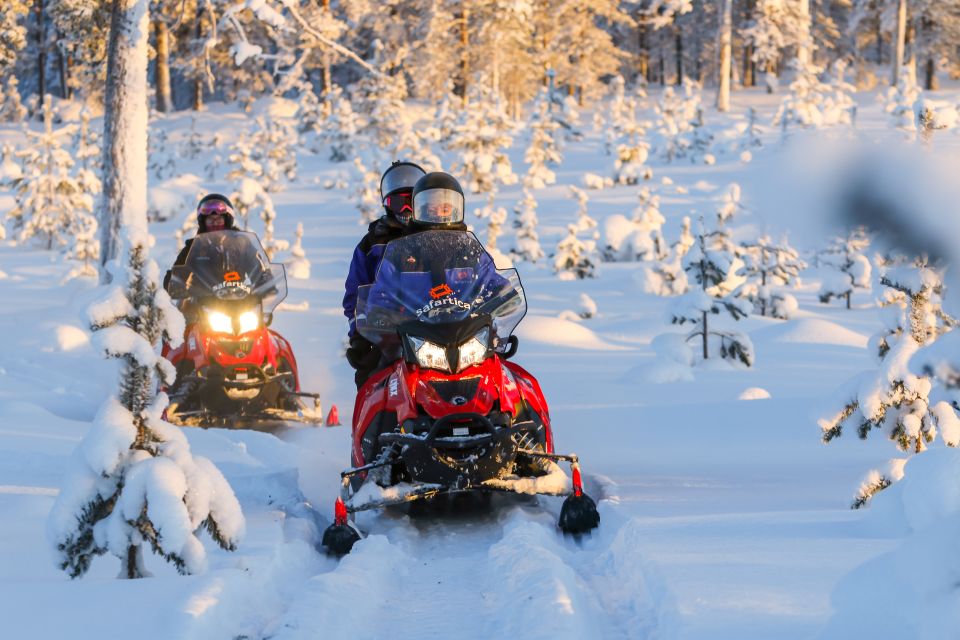 Visit to Santa's Village and Snowmobiling to Reindeer Farm - Snowmobile Instructions and Safety