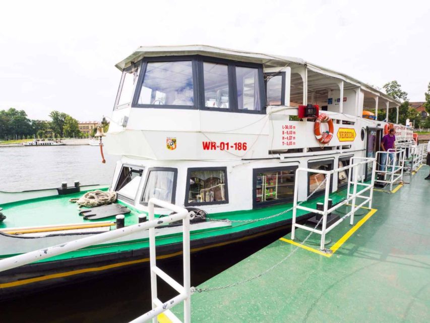 Wrocław: Short City Walk and Cruise - Boat Cruise