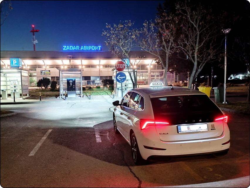 Zrce, Novalja: Private Transfer To/From Zadar Airport - On-time and Flexible Service