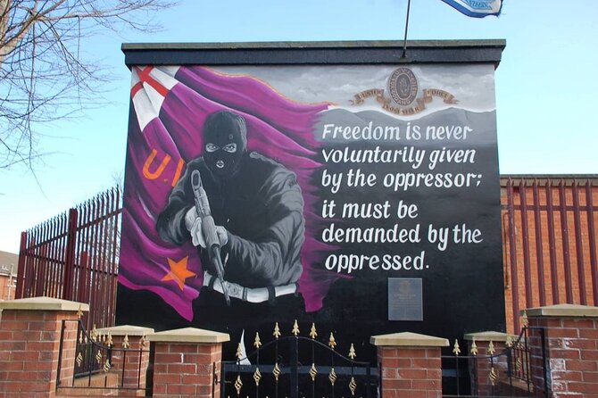 2hours Republican & Loyalist Mural Black Taxi Tour From Belfast - Understanding the Troubles