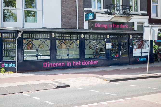 3-course Dinner in the Dark Amsterdam - Meeting and Pickup Details